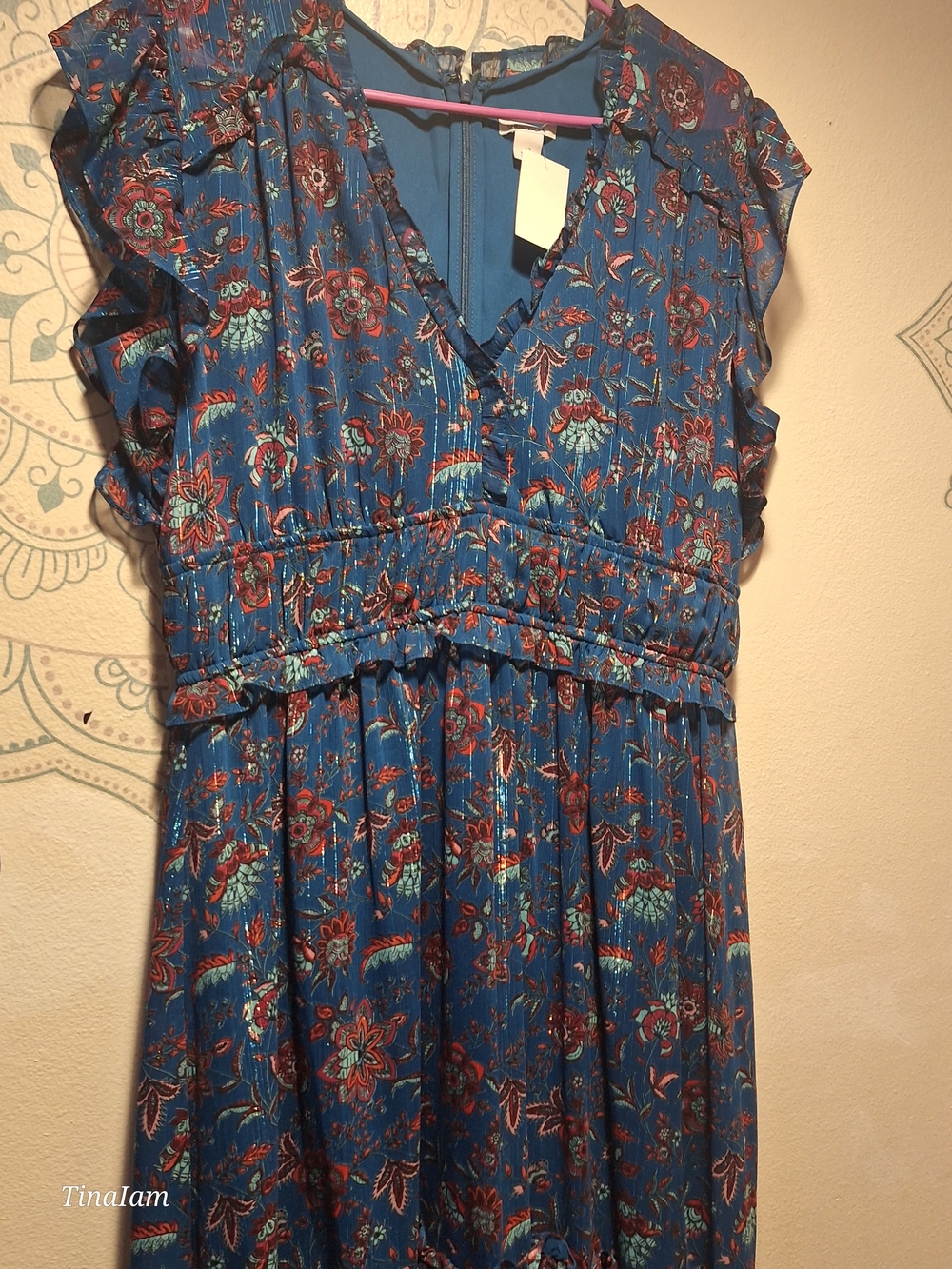 Westport Dress ! Those Colors! This Dress Is So Pretty And Fun! Such Great Color